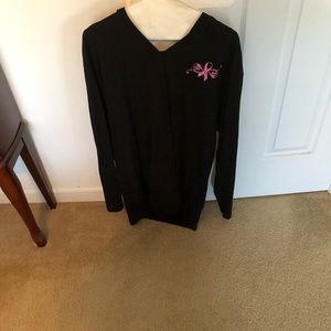 Long sleeve T with hood. NEW!